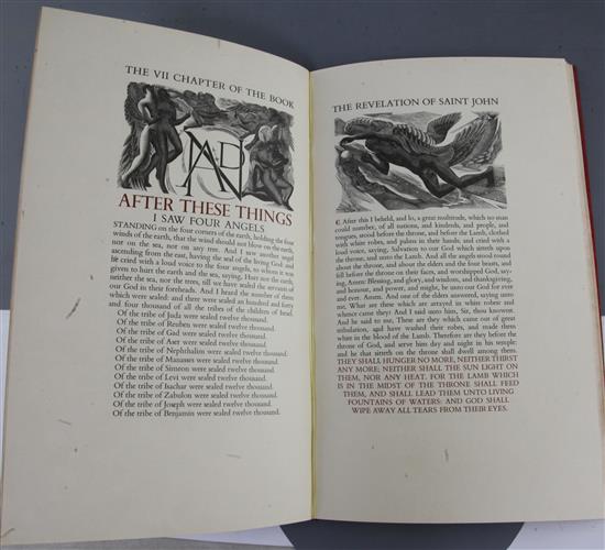 Gregynog Press - Newtown, Wales - The Revelation of St John the Devine,